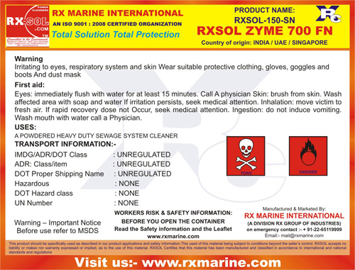 RXSOL Zyme 700 FN